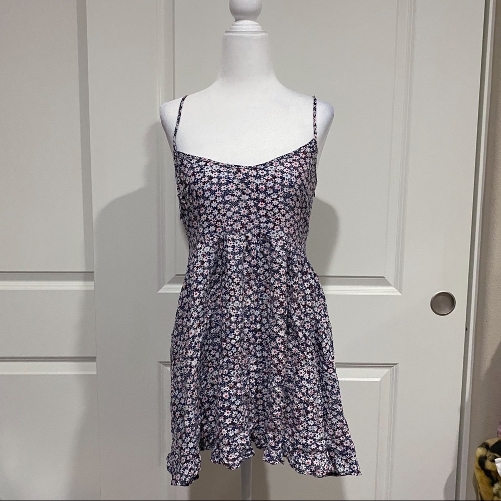 Floral Ruffle Summer Dress